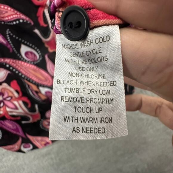 Sunny Leigh Size Large Sheer Long Sleeve Blouse‎ - Picture 9 of 9